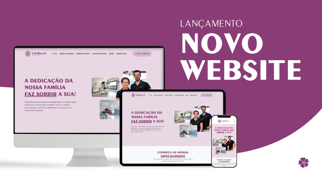 Lançamento do Novo Website Lafodental